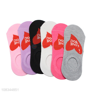 Factory price summer short socks cute boat socks