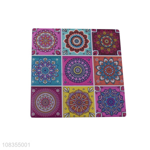 New design colourful dining table heat resistant mat for sale