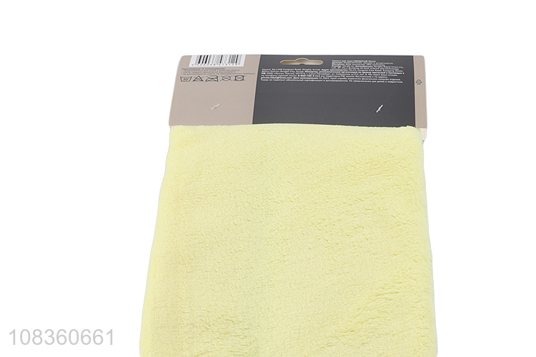 Good selling multicolor super soft microfiber face towel shower towel