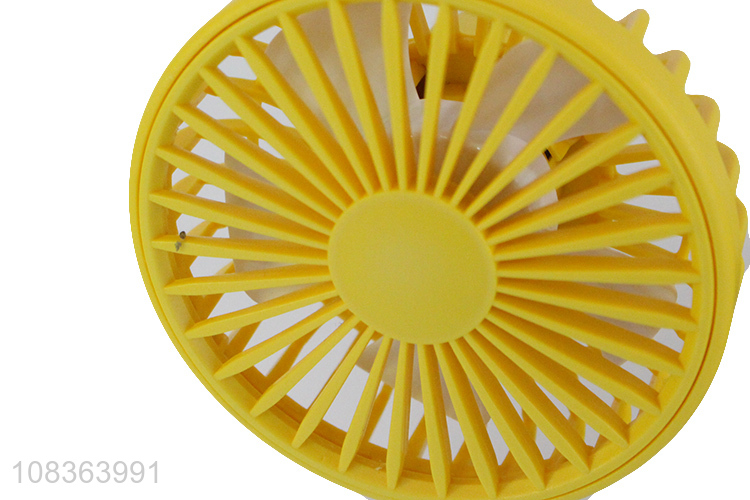 Wholesale cute adjustable mini usb fan desk fan with nigh light