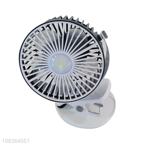 Factory price portable usb fan clip on desk fan for indoor outdoor