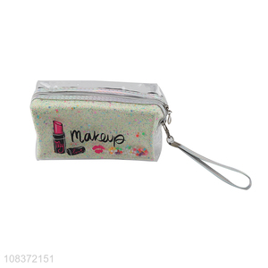 Yiwu market fashion high value portable cosmetic bag wholesale