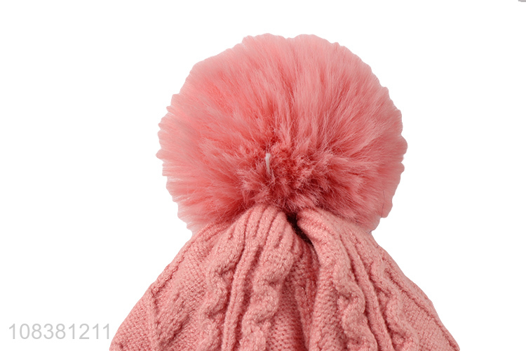 Hot Selling Fashion Beanie Winter Knitted Hat For Women