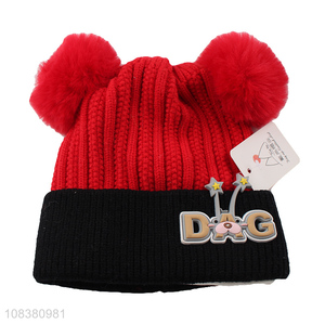 Best Quality Fashion Beanie Kids Winter Knitted Hat