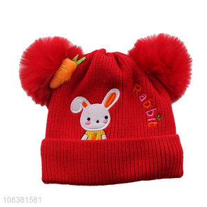 Good Quality Kids Beanie Knitted Hat For Children