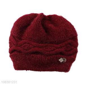 Good Quality Winter Hat Knitted Beanie For Women