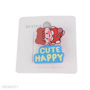 Factory wholesale cartoon hairwear girls duckbill hair clips