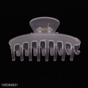 Good price transparent hair clip ladies cute hair claw