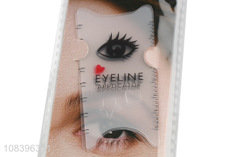 Wholesale eyeliner stencil eyeliner card eyeshade stencil for women