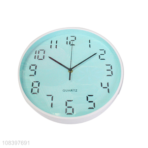 Hot sale digital battery quartz wall clock home decoration