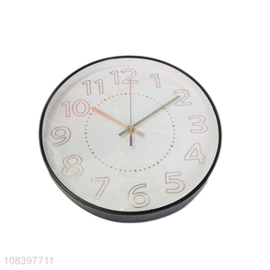 Good quality metal living room home digital silent wall clock