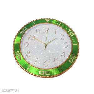 Hot selling small fresh quartz digital wall clock for home