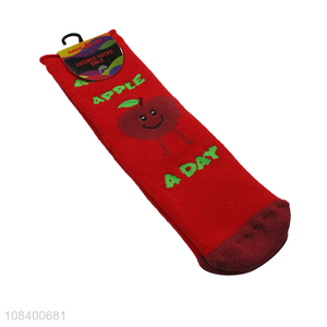 Most popular non-slip cute women crew socks fashion socks