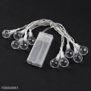 Wholesale christmas string lights transparent decoration