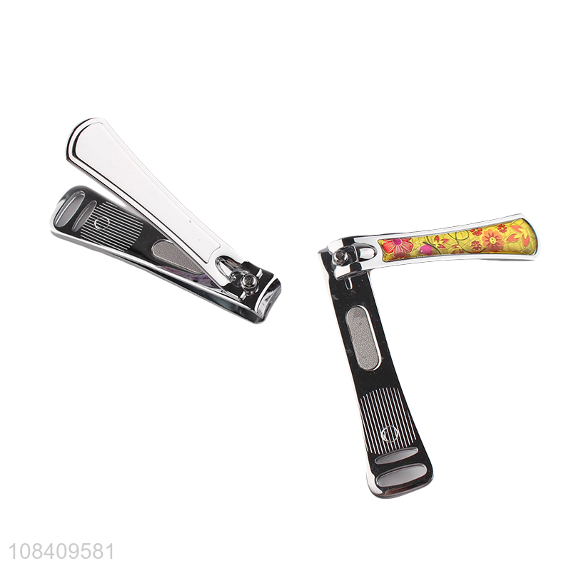 Good quality portable carbon steel nail clipper for women and girls