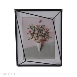 Creative design table decoration metal art photo cream