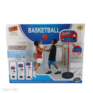 New arrival portable indoor basketball rack for kids