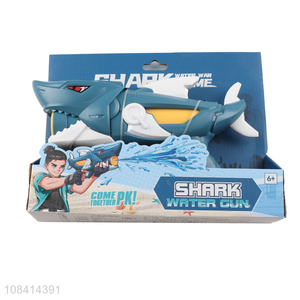 Popular products shark shape plastic water gun toys for sale