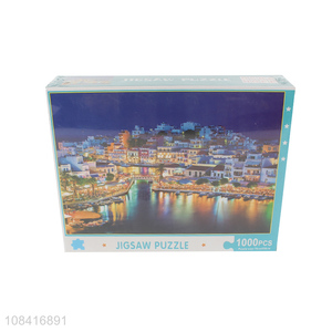 Online wholesale paper jigsaw puzzles educational puzzles 1000pcs