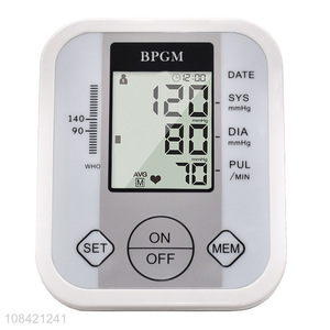 New arrival fully automatic arm blood pressure monitor