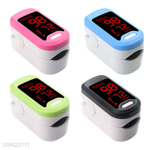 Wholesale portable fingertip pulse oximeter blood oxygen home saturation monitor