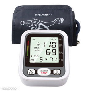 High quality voice broadcast automatic arm blood pressure monitor blood pressure machine