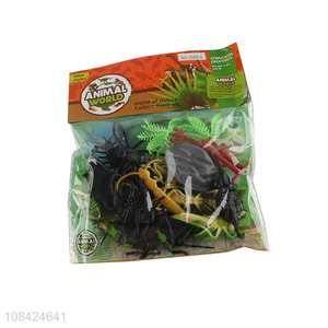 Yiwu market insects toys kids scare model toys set