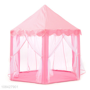 Online wholesale breathable children indoor games house tent