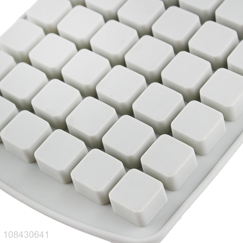 Wholesale food grade flexible silicone ice cube tray ice molds for freezer