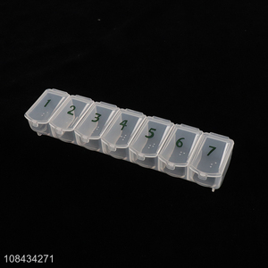 Hot products transparent medicine box pill box for sale