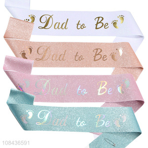 New Design Dad to Be Sash Mom to Be Sash Baby Shower Sash