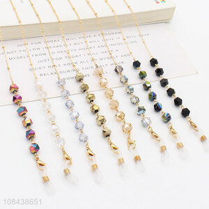 Factory price fashion bead chain glasses chain