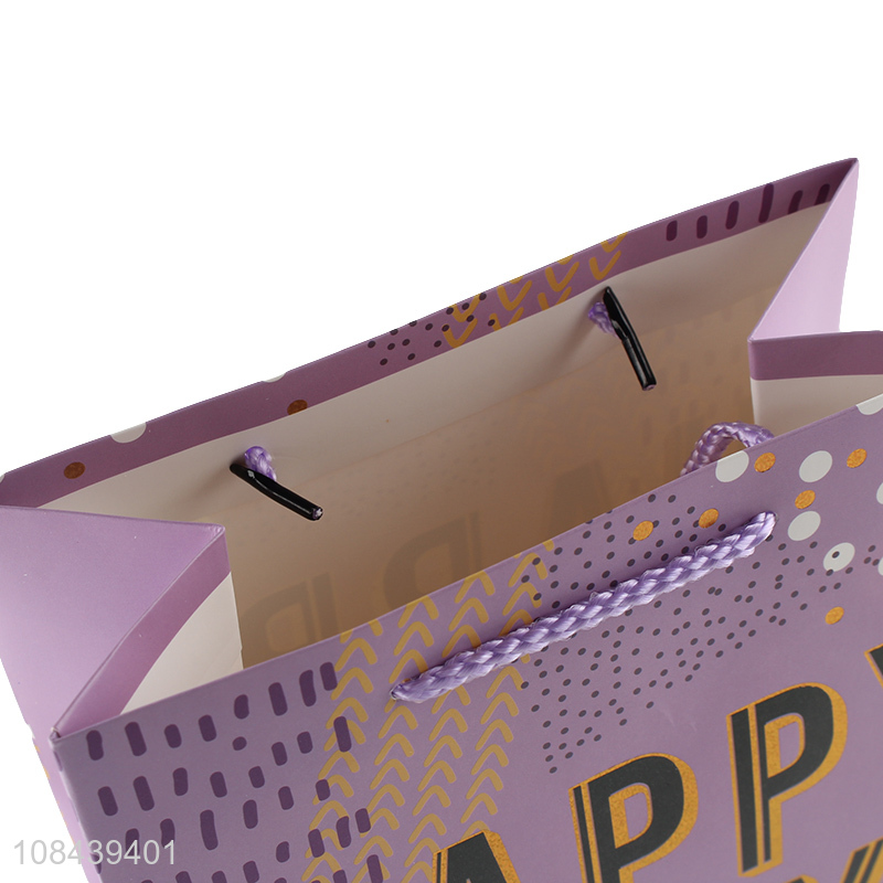 Factory price birthday gifts packaging bag for sale