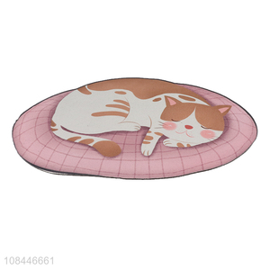 Good selling cute design animal printed floor mat door mat