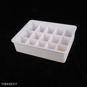 Low price 15 bits home socks storage box wholesale