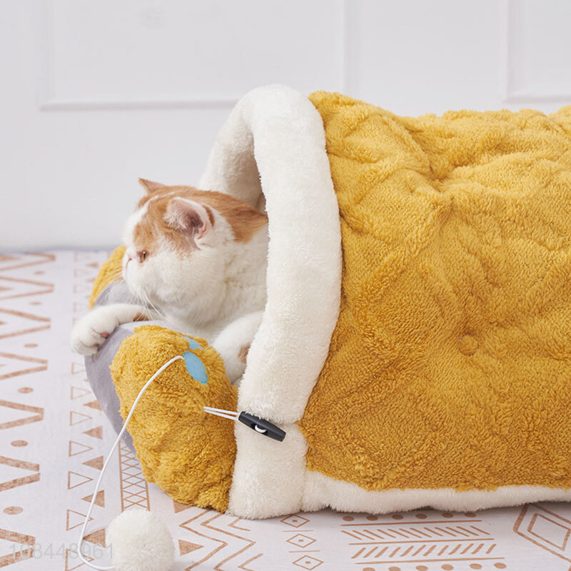 High quality fleece cat nest creative game console pet nest