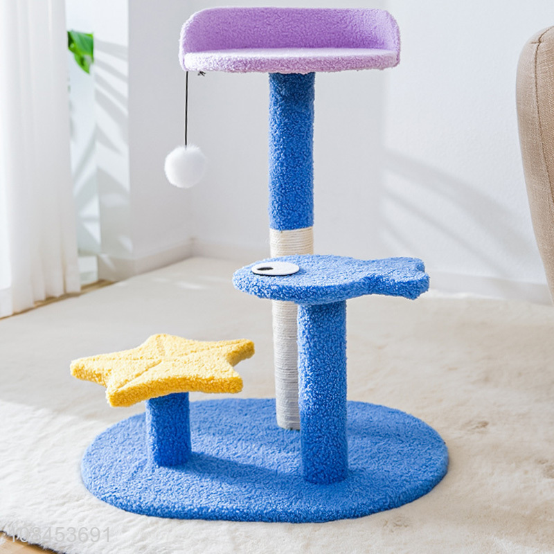 Good quality sisal cat scratching post cat tree cat climbing frame