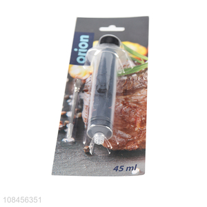 Wholesale bpa free pp material marinade injector meat seasoning injector