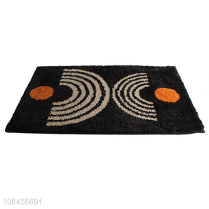 China factory washable bath mats polyester living room mats