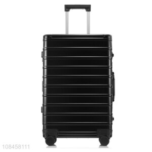 Hot products fashion aluminium frame trolley case luggage