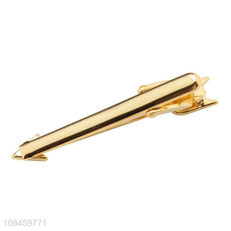 Hot products golden metal tie clips men fashion tie bar