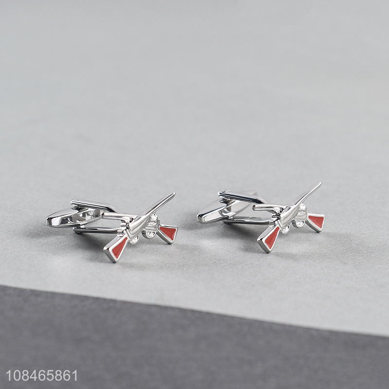 Wholesale price creative metal decorative cufflinks