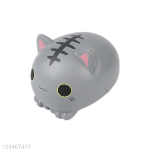 Good quality cute pu foam stress relief toy squishy toy chinchilla