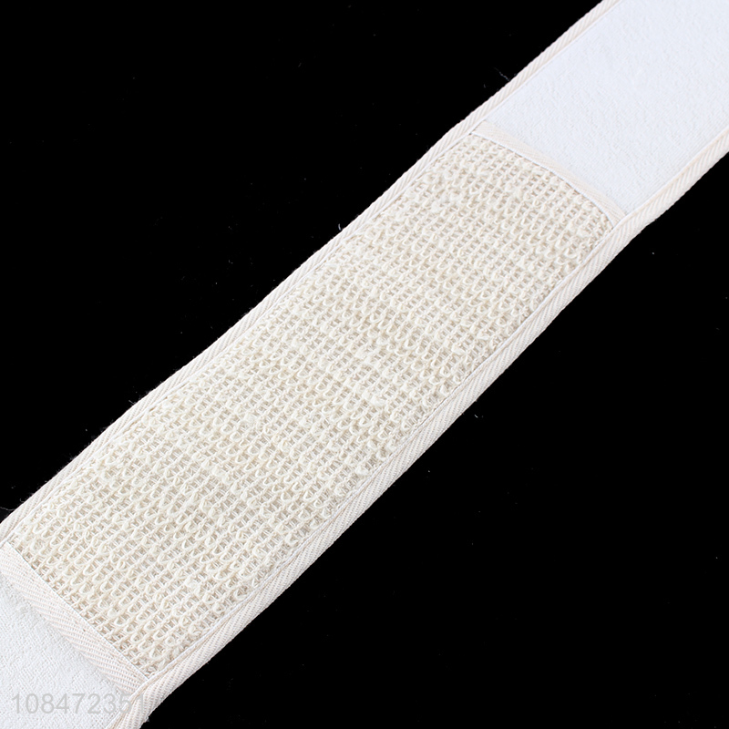 Factory price exfoliating back strap body scrub strap for shower