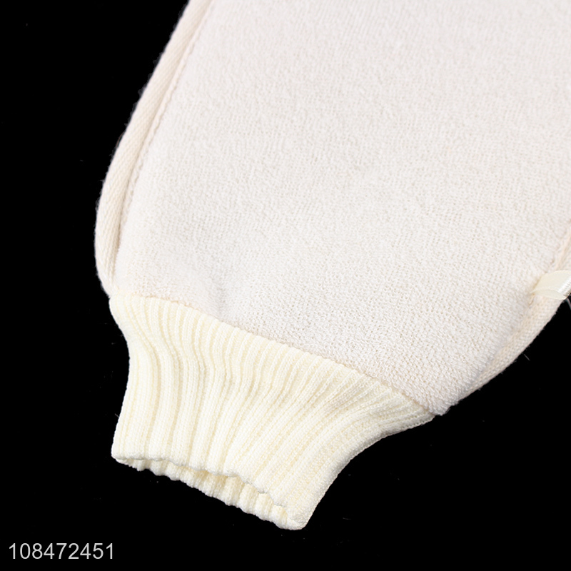 Good quality exfoliating shower mitts bath gloves for men women