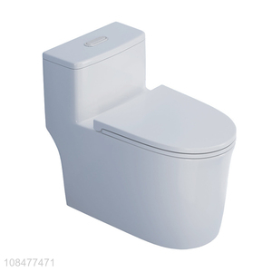 Wholesale 300/400mm 3-4.5L household water saving upper-pressing one piece toilet