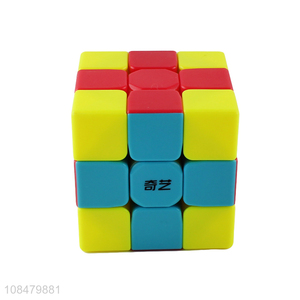 Top quality plastic kids speed cube magic cube toys for sale