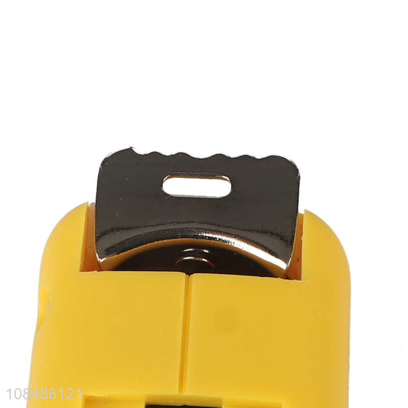 New arrival retractable tape measure with steel blade & ABS shell