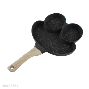 Top selling cute frog shape breakfast non-stick pan wholesale