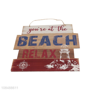 Hot selling retro decorative board beach hangings with good quality